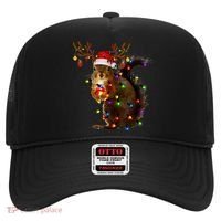 Funny Squirrel Christmas Tree Lights Reindeer Santa Hat Xmas Hat thumb 0