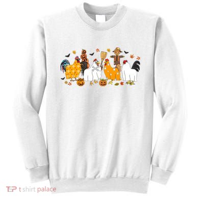 Fall Season Chicken Farmer Farm Sweatshirt