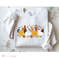 Fall Season Chicken Farmer Farm Sweatshirt thumb 2