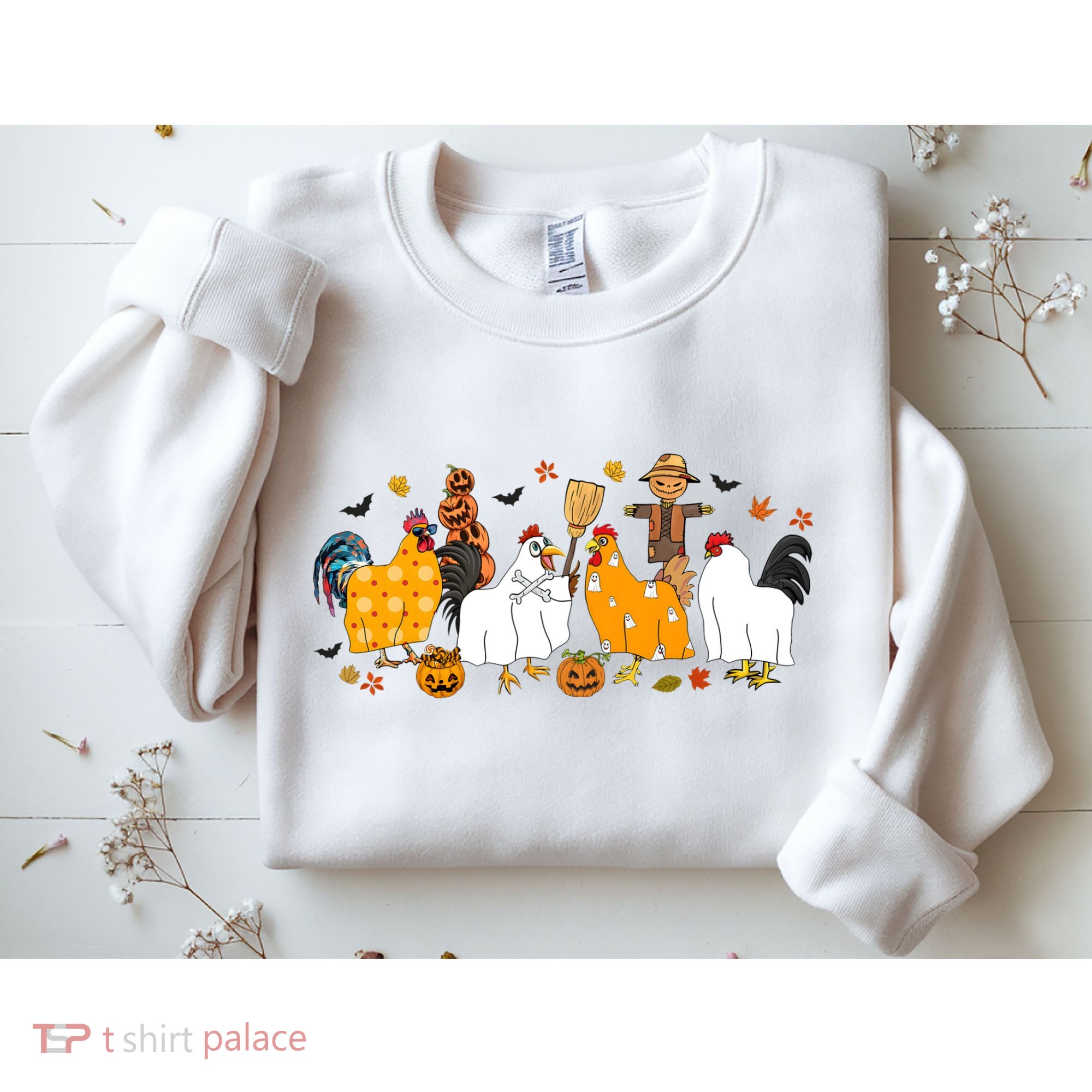 Fall Season Chicken Farmer Farm Sweatshirt