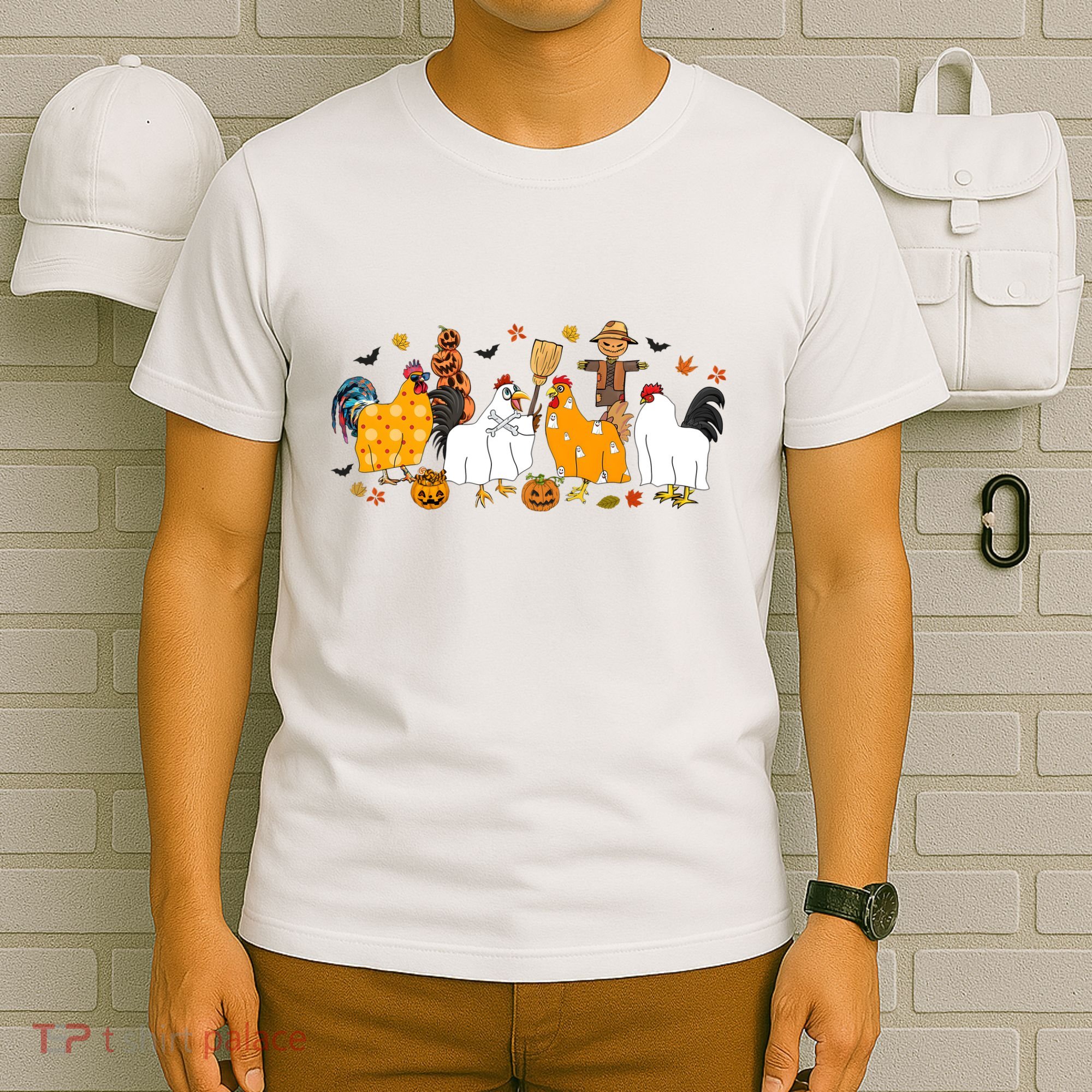 Fall Season Chicken Farmer Farm T-Shirt