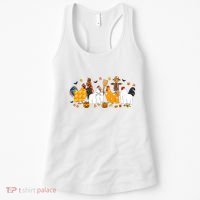 Fall Season Chicken Farmer Farm Women's Tank Top thumb 0