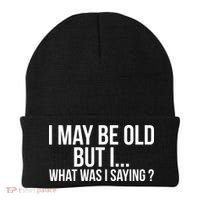 Funny Senior Citizens Old People Gifts Tshirts Old Age Tees Beanie thumb 0