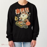 Funny Sushi Cat Chef Women's Sweatshirt thumb 0
