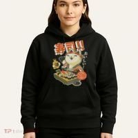 Funny Sushi Cat Chef Hoodie thumb 5