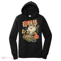 Funny Sushi Cat Chef Women's Hoodie thumb 0