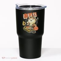 Funny Sushi Cat Chef Tumbler thumb 0