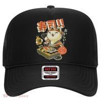 Funny Sushi Cat Chef Hat thumb 0