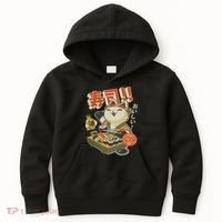 Funny Sushi Cat Chef Kids Hoodie thumb 0