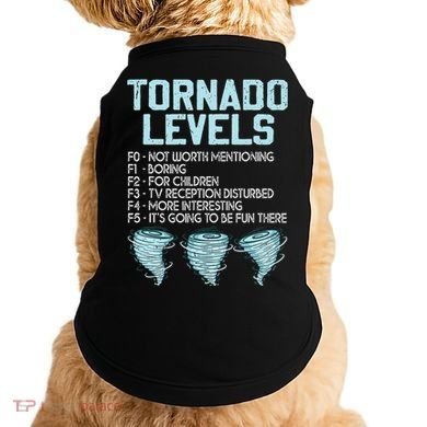 Funny Storm Chaser Chasing Doggie Tank