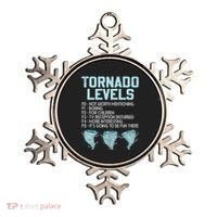 Funny Storm Chaser Chasing Ornament thumb 0