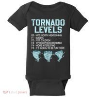 Funny Storm Chaser Chasing Baby Bodysuit thumb 0