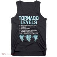 Funny Storm Chaser Chasing Tank Top thumb 0