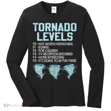 Funny Storm Chaser Chasing Women's Long Sleeve Shirt
