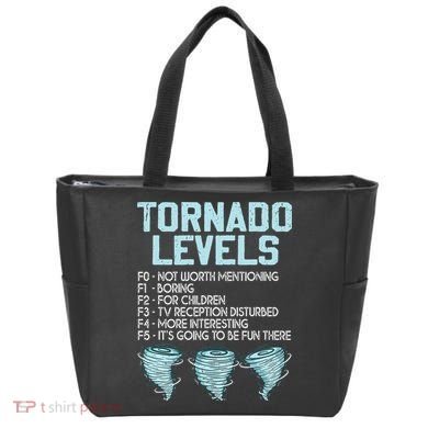 Funny Storm Chaser Chasing Tote Bag