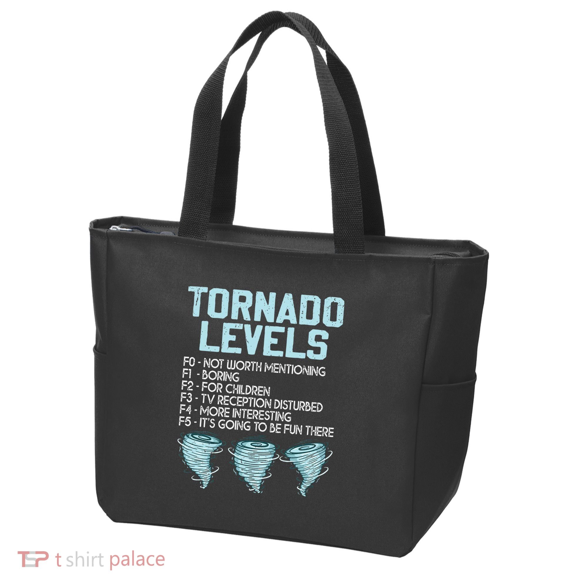 Funny Storm Chaser Chasing Tote Bag