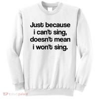 Funny Singing Cool Voice Present X Factor Novelty Music Karaoke Sweatshirt thumb 0
