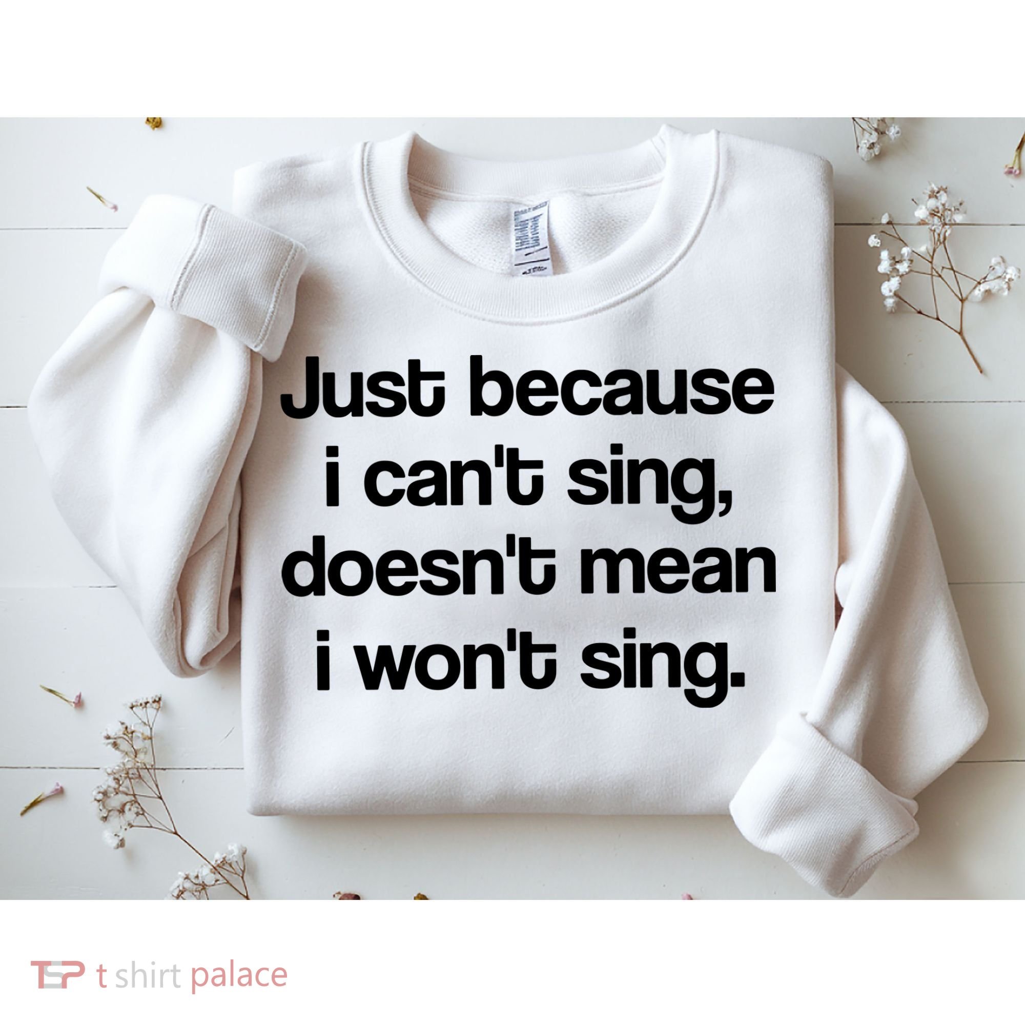 Funny Singing Cool Voice Present X Factor Novelty Music Karaoke Sweatshirt