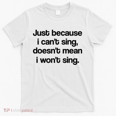Funny Singing Cool Voice Present X Factor Novelty Music Karaoke T-Shirt