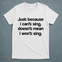 Funny Singing Cool Voice Present X Factor Novelty Music Karaoke T-Shirt thumb 5