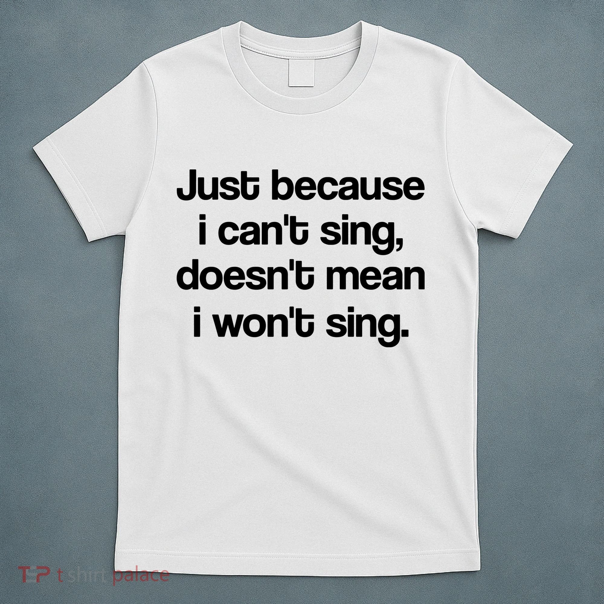 Funny Singing Cool Voice Present X Factor Novelty Music Karaoke T-Shirt
