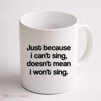 Funny Singing Cool Voice Present X Factor Novelty Music Karaoke Coffee Mug thumb 1