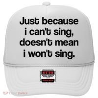 Funny Singing Cool Voice Present X Factor Novelty Music Karaoke Hat thumb 0