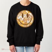 Floral Smiley Cute Gift Women's Sweatshirt thumb 0
