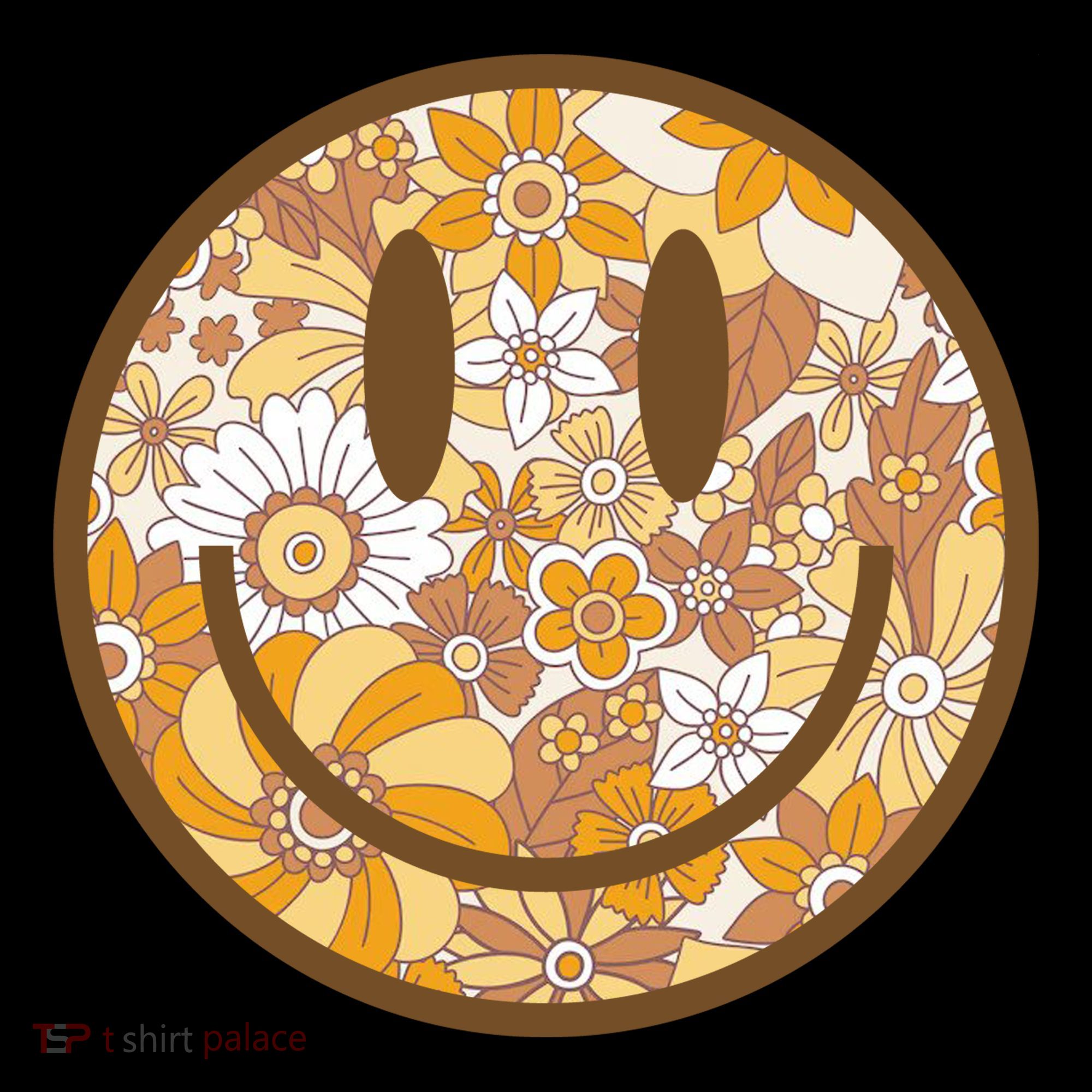 Floral Smiley Cute Gift Backpack