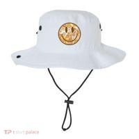 Floral Smiley Cute Gift Bucket Hat thumb 0