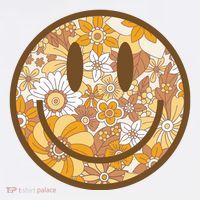 Floral Smiley Cute Gift Mousepad thumb 1