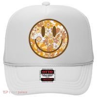 Floral Smiley Cute Gift Hat thumb 0