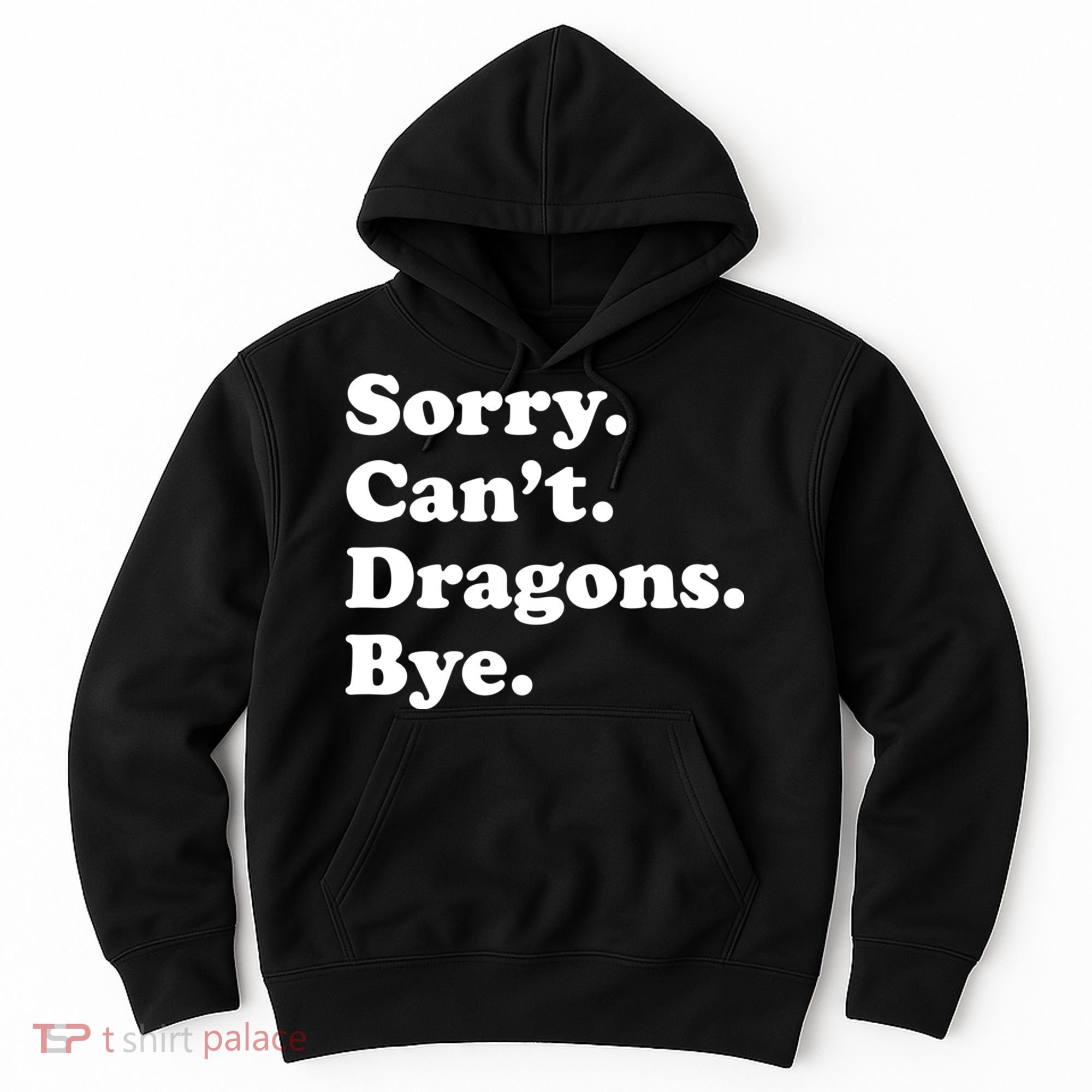 Funny Sorry Cant Dragons Bye Funny Dragon Gift Hoodie
