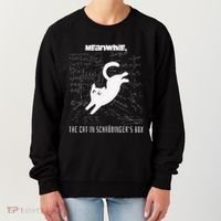 Funny SchröDingerS Cat Quantum Physics Scientists Nerd Women's Sweatshirt thumb 0