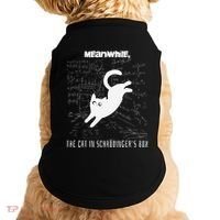 Funny SchröDingerS Cat Quantum Physics Scientists Nerd Doggie Tank thumb 0