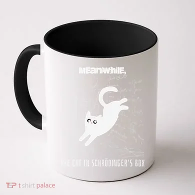 Funny SchröDingerS Cat Quantum Physics Scientists Nerd Coffee Mug