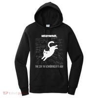 Funny SchröDingerS Cat Quantum Physics Scientists Nerd Women's Hoodie thumb 0