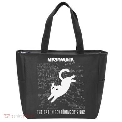 Funny SchröDingerS Cat Quantum Physics Scientists Nerd Tote Bag