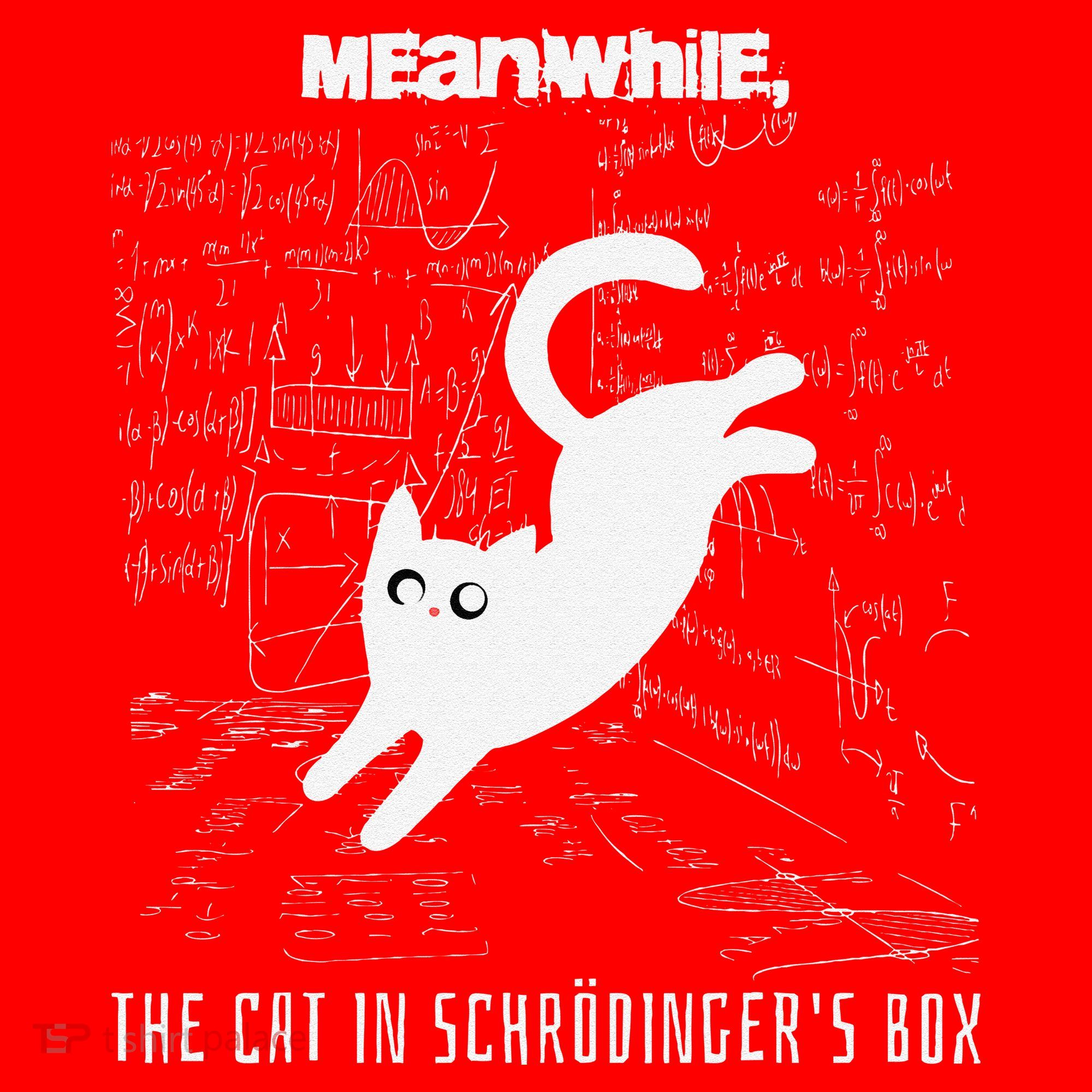 Funny SchröDingerS Cat Quantum Physics Scientists Nerd Santa Hat
