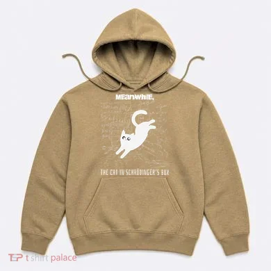 Funny SchröDingerS Cat Quantum Physics Scientists Nerd Hoodie