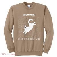 Funny SchröDingerS Cat Quantum Physics Scientists Nerd Sweatshirt thumb 0