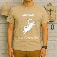 Funny SchröDingerS Cat Quantum Physics Scientists Nerd T-Shirt thumb 6