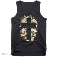Floral Spring Cross Christianity Tank Top thumb 0