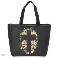 Floral Spring Cross Christianity Tote Bag thumb 0