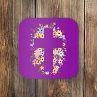 Floral Spring Cross Christianity Coaster thumb 0