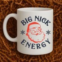 Festive Santa Claus Pajama Set for the Holidays Coffee Mug thumb 2