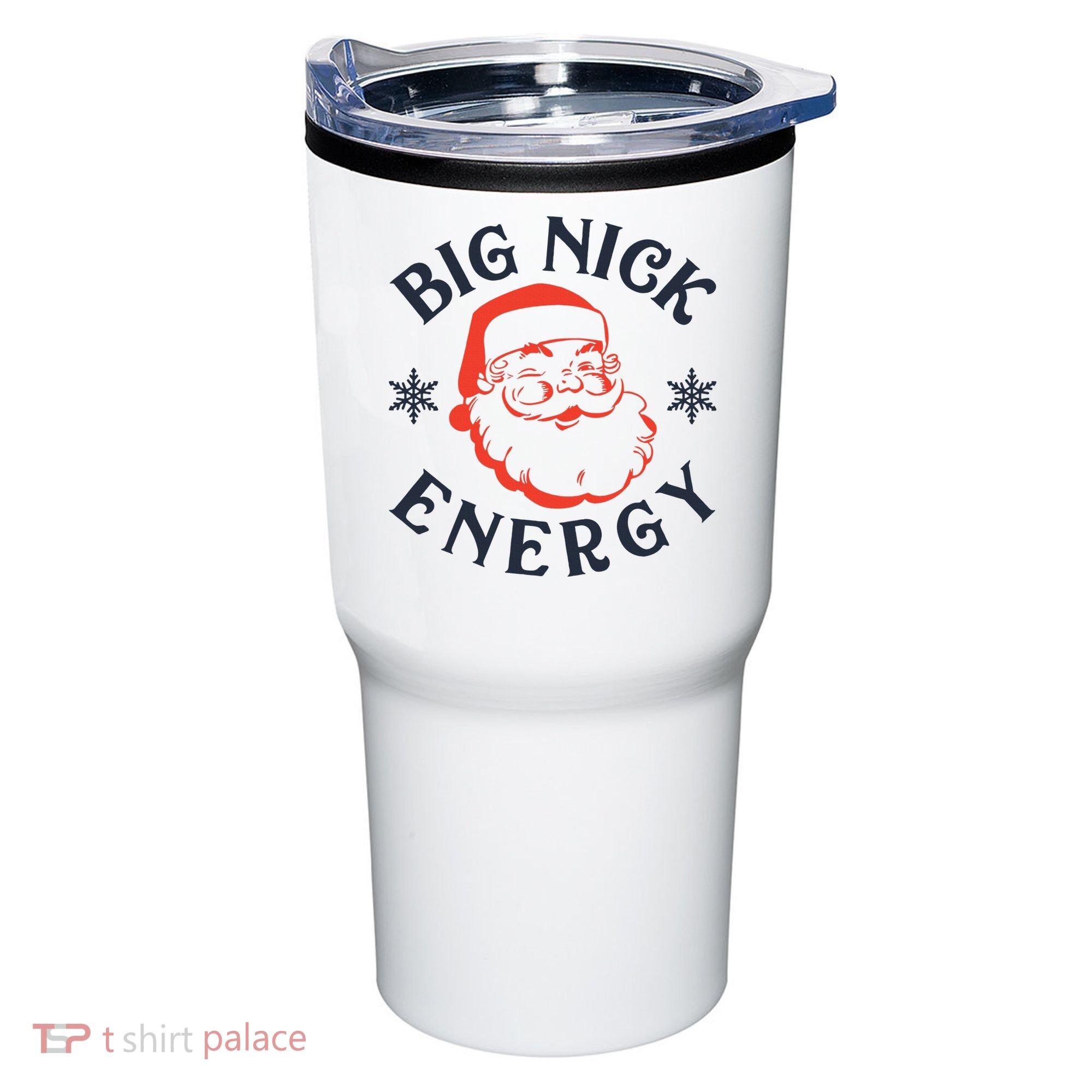 Festive Santa Claus Pajama Set for the Holidays Tumbler