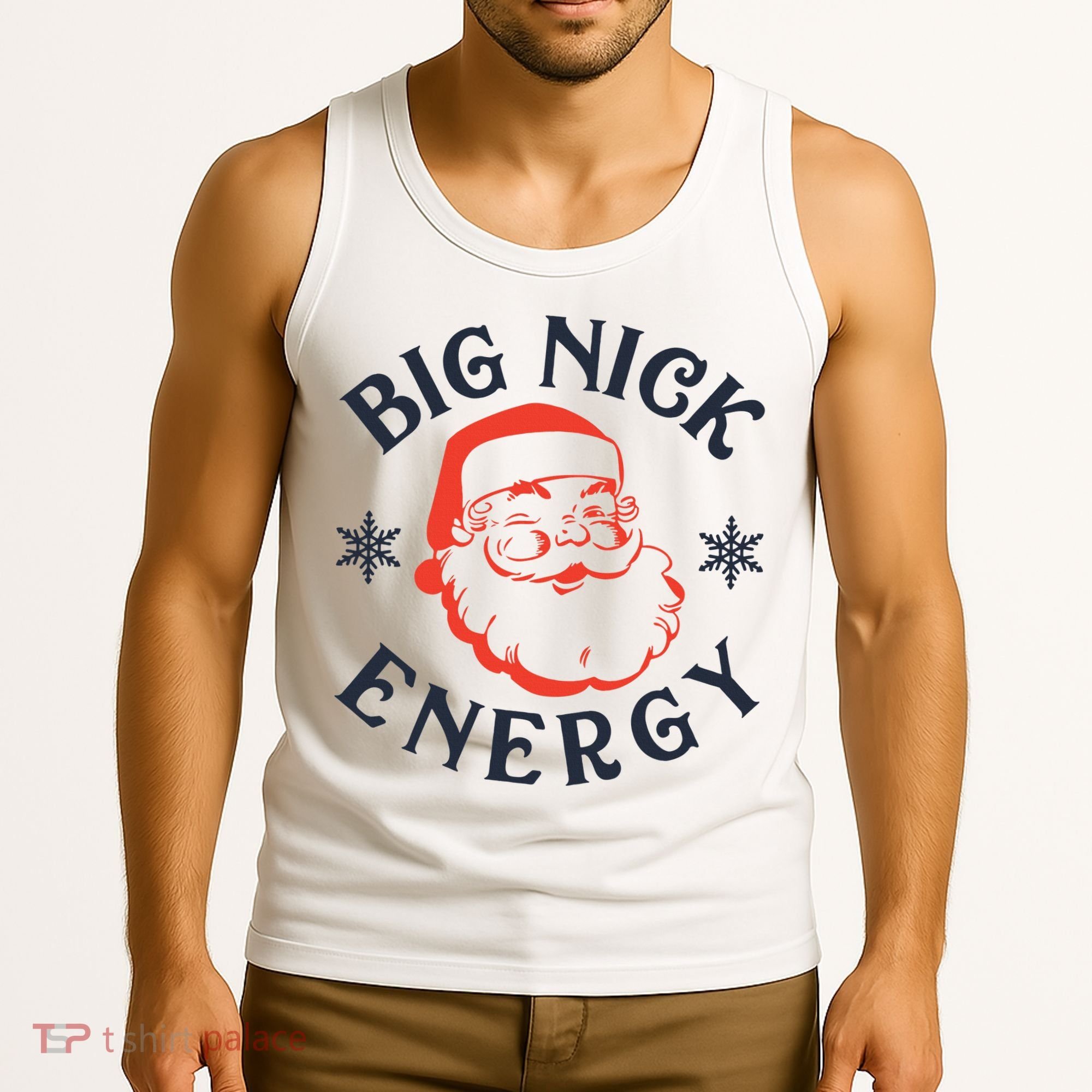 Festive Santa Claus Pajama Set for the Holidays Tank Top