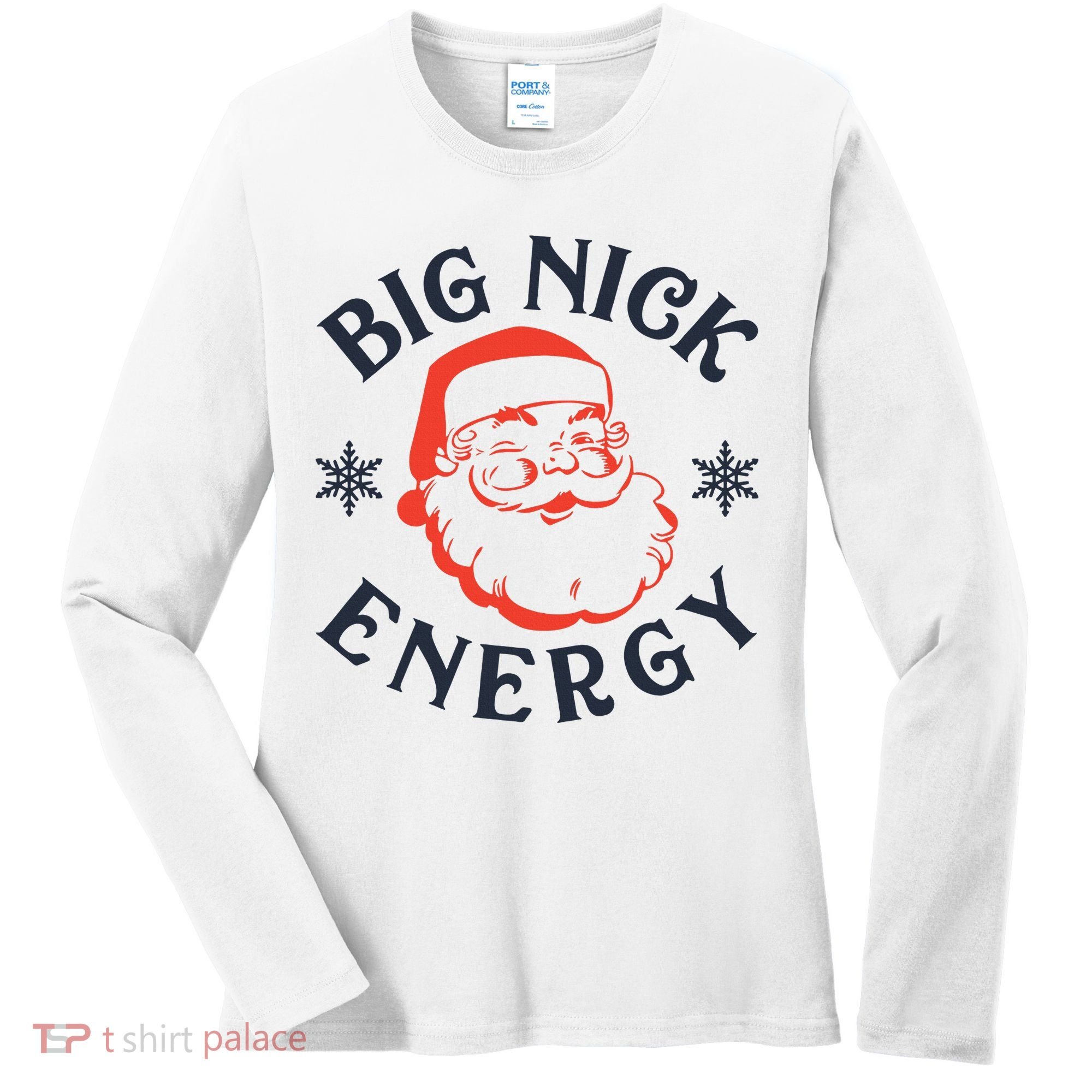 Festive Santa Claus Pajama Set for the Holidays Women's Long Sleeve Shirt