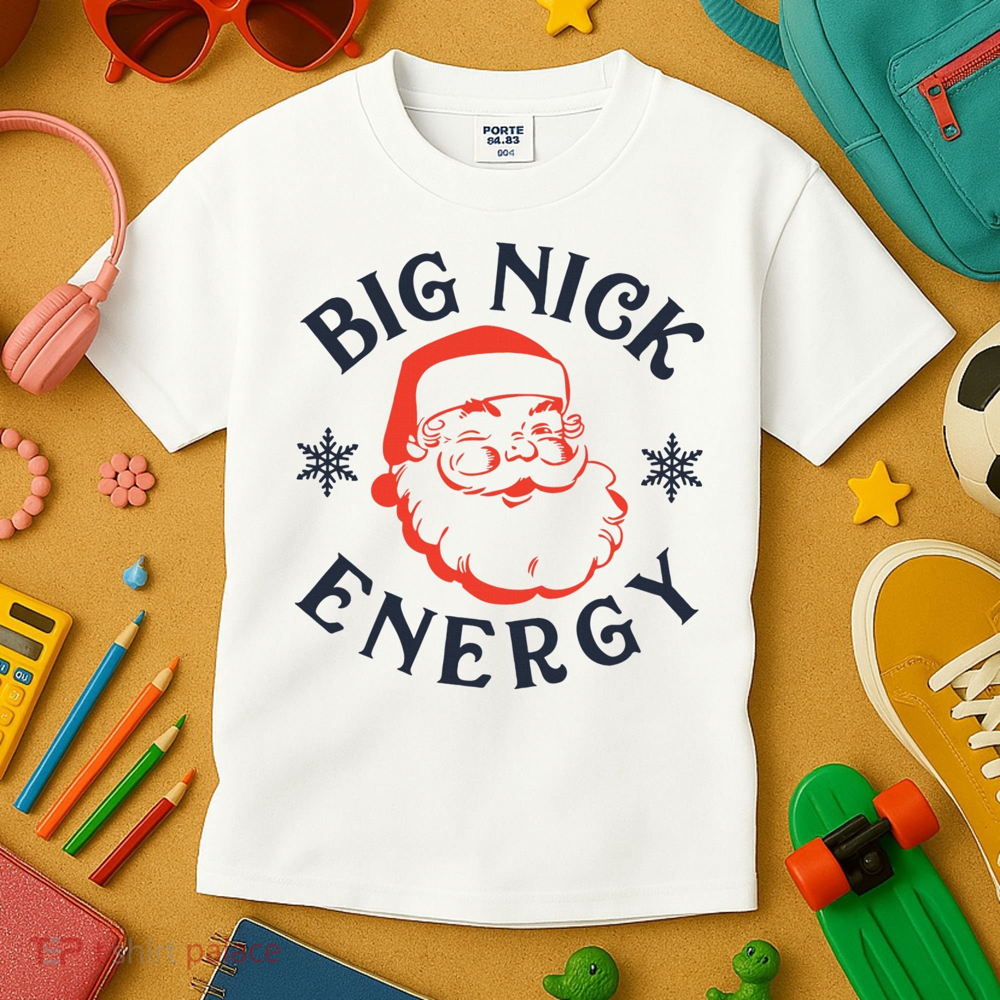 Festive Santa Claus Pajama Set for the Holidays Kids T-Shirt